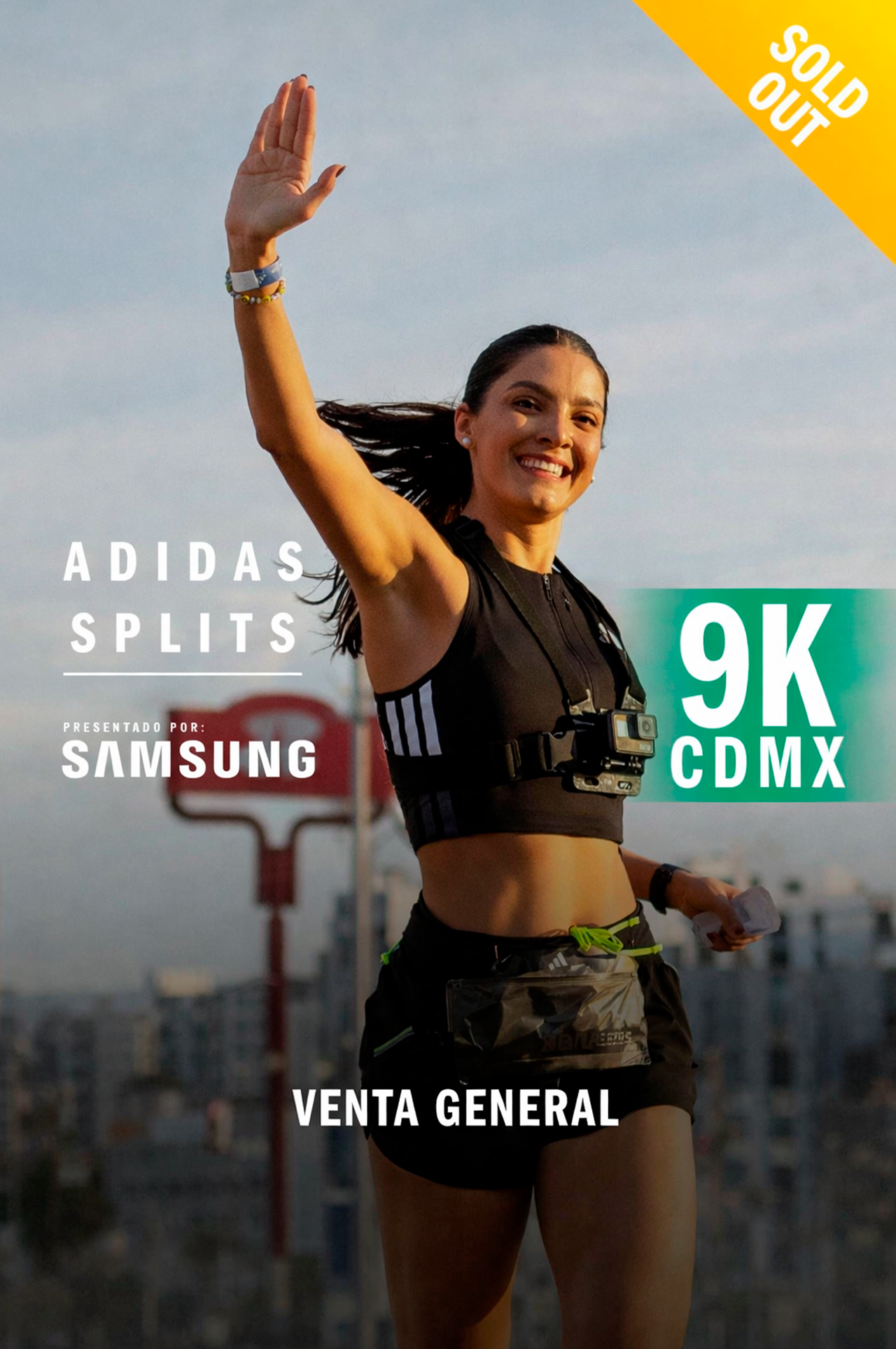 Adidas Splits 9K CDMX 2026